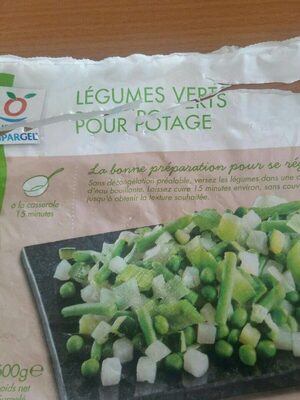 Légumes verts pour potage
