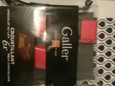 Chocolat au lait croustillant