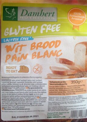 Pain blanc gluten free
