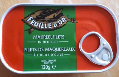 Fillet de maquereaux à l'huile d'olive