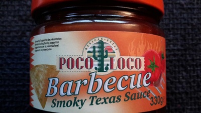 Sauce BBQ front packaging