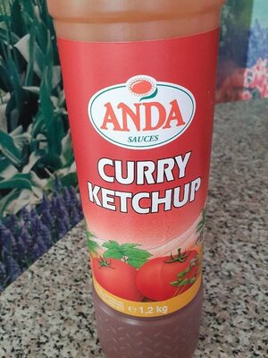 Curry ketchup front packaging