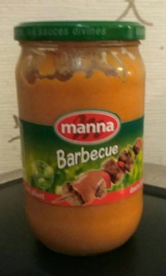 Sauce barbecue front packaging