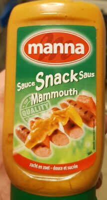 Sauce snack mammouth