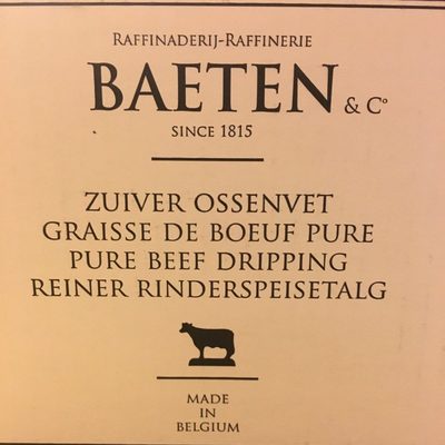 Graisse de boeuf pur