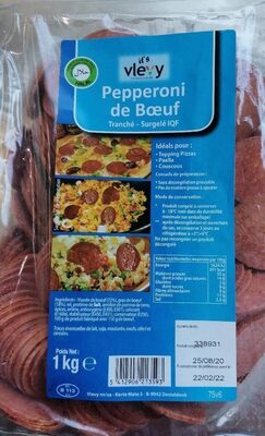 Pepperoni de bœuf