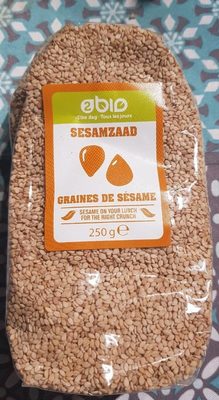 Graines de sésame front packaging