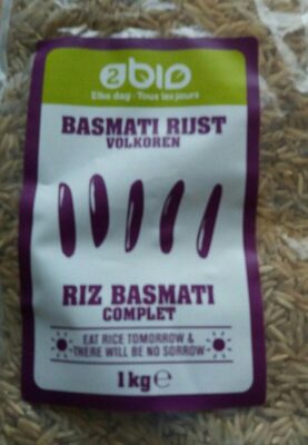 Riz basmati complet