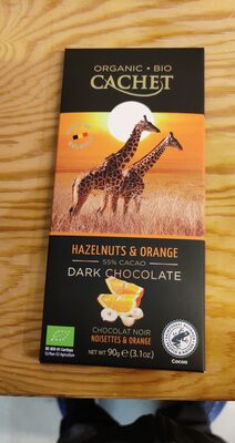 Dark chocolate hazelnut & orange