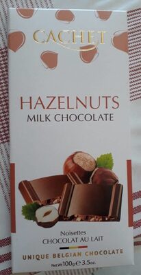 Chocolat au lait noisettes