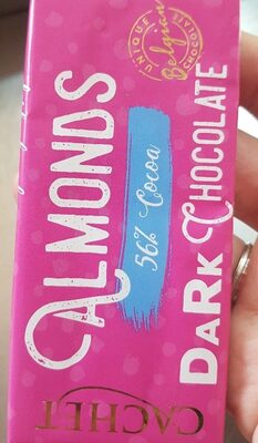 Almonds 56% cocoa
