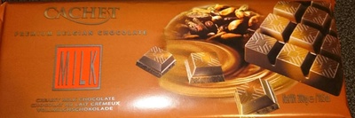 Chocolat au lait crémeux front packaging