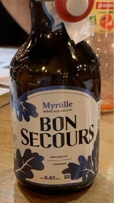 Bon Secours Myrtille Amber 33 CL Fles