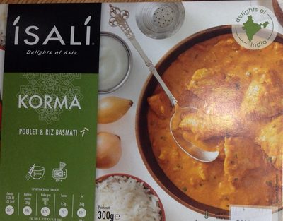 Poulet Korma et Riz Basmati