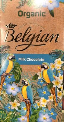 Milk chocolate front packaging