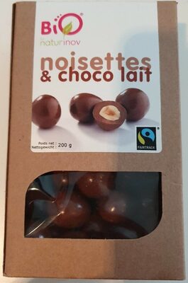 Noisettes et choco lait