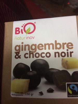 Gingembre & choco noir front packaging