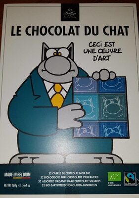 Assortiment carrés de chocolats