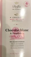 Dolfin chocolat blanc & framboises