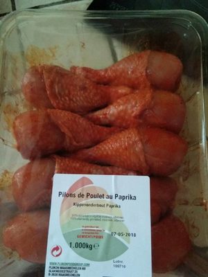Pilons de poulet Paprika