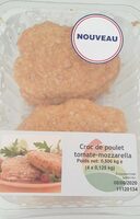 Croc de poulet tomate mozzarella