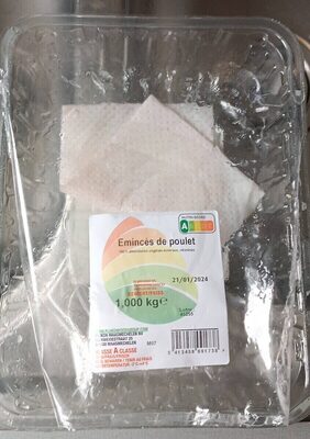 Émincés des poulet