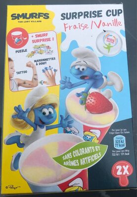 Smurfs surprise cup