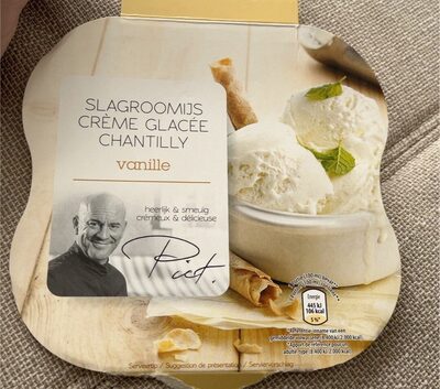 Slagroomijs Crème glacée Chantilly Vanille