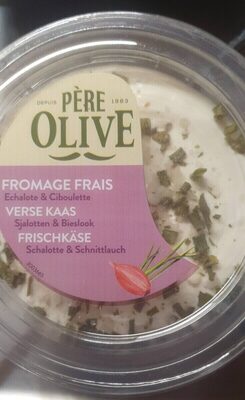 Fromage frais échalote ciboulette