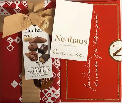 Chocolats Neuhaus front packaging