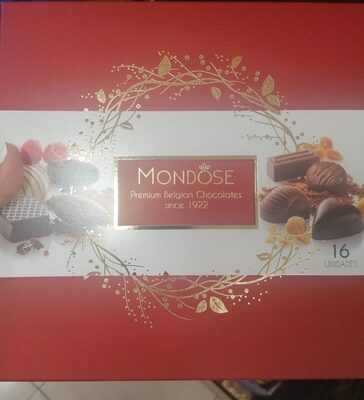 Premium Belgian Chocolates front packaging