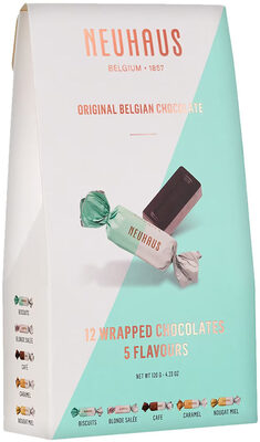 12 wrapped chocolates 5 flavors