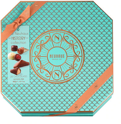 History bombon front packaging