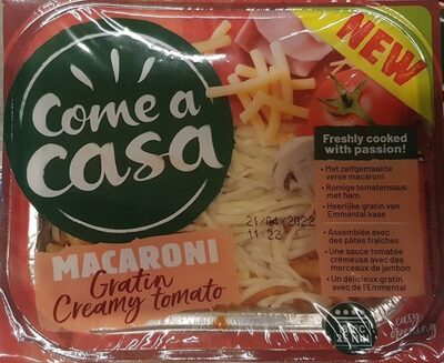 Macaroni Gratin Creamy Tomato