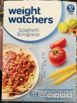 Spaghetti Bolognese front packaging