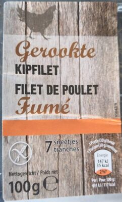 Filet de poulet fumé front packaging