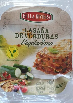 Lasaña de verduras