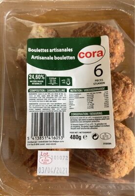 Boulettes artisanales