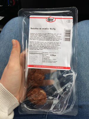 Boulettes de volaille