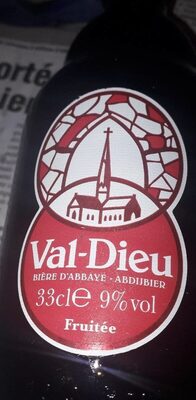 Val dieu fruité front packaging
