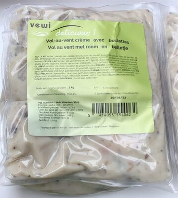 Vol-au-vent front packaging