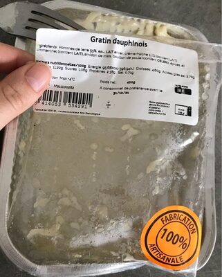 Gratin Dauphinois front packaging