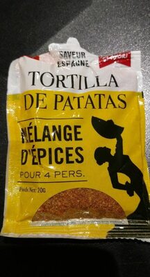Tortillas de patatas front packaging