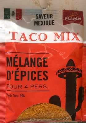 Melanges epices taco mix