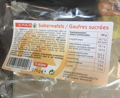Suikerwafels