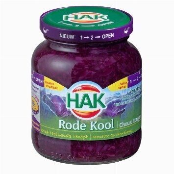 Choux rouge aux pommes