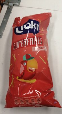 Superfrites natuur front packaging