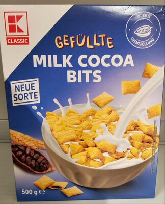 gefüllte Milk Coca Bits