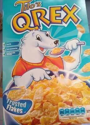 Qrex - Frosted Flakes front packaging