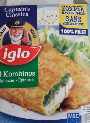 Kombinos epinards front packaging